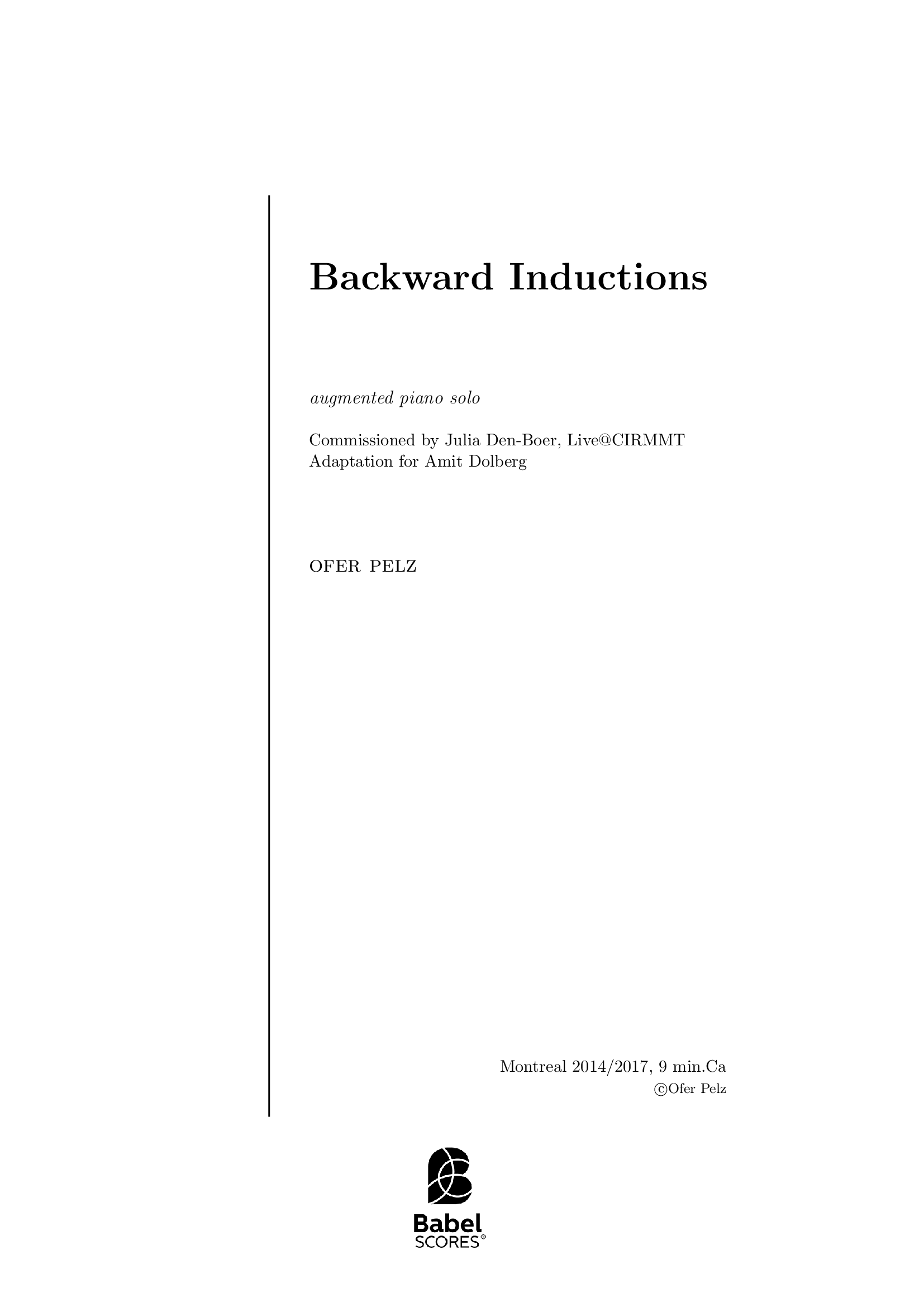 backward inductions Pelz A4z