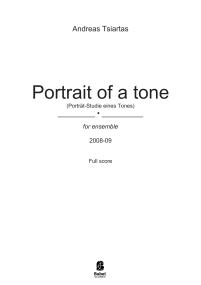 Portrait of a tone image