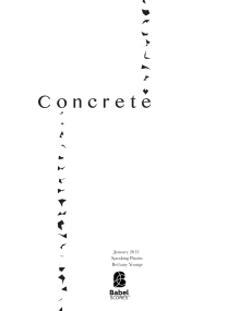 Concrete image