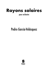 Rayons solaires  image