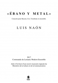 Ebano y Metal A3 z 2 226 10 386