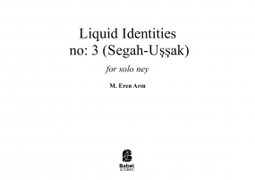 Liquid Identities No:3(Segah-Uşşak) image