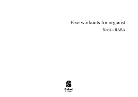 Five workouts for organist image