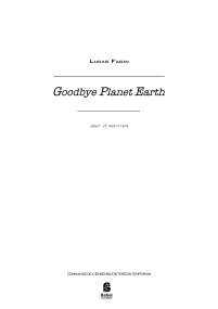 Goodbye Planet Earth image