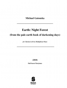 Earth: Night forest (from the pale earth book of darkening days) image