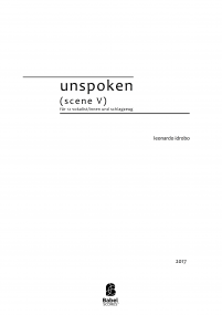 unspoken (scene V) image
