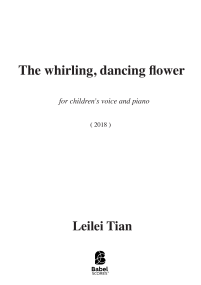 The whirling, dancing flower image