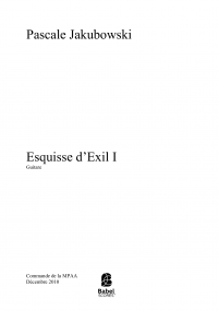 Esquisse d'Exil I image