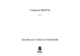 Sonate pour Violon et Violoncelle image