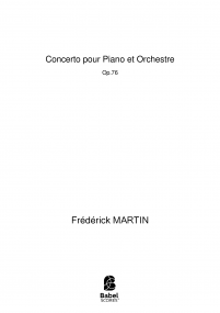 Concerto pour Piano et Orchestre image