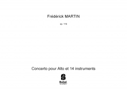 Concerto pour Alto et 14 instruments image