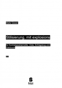 Stilisierung, mit explosions image