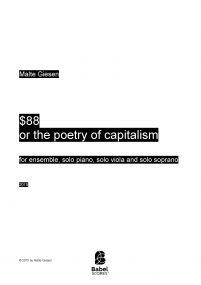 $88 or the poetry of capitalism image