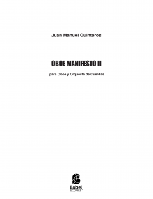 Oboe Manifesto II image