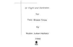 Of Flight and Darkness image
