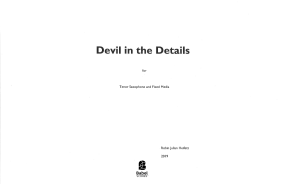 Devil in the details image
