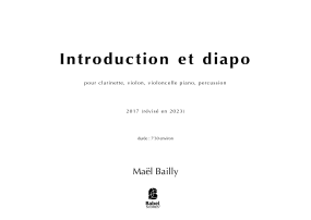 Introduction et diapo image