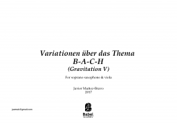 Variationen über das thema B.A.C.H image