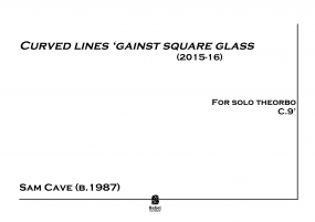 Curved Lines ‘Gainst Square Glass  image