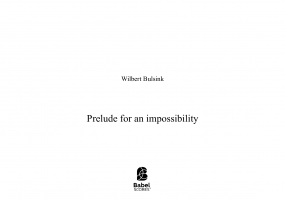 Prelude for an impossibility image