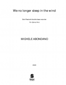 We no longer sleep in the wind image
