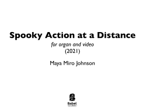Spooky Action at a Distance image