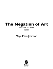 The Negation of Art image