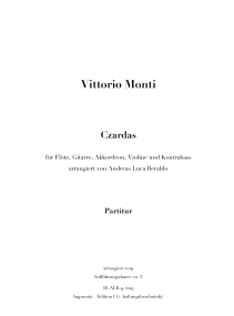 Czardas -  Vittorio Monti image