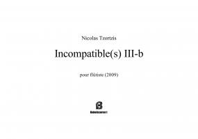 Incompatible(s) III / III b