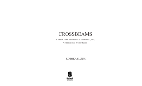 Crossbeams