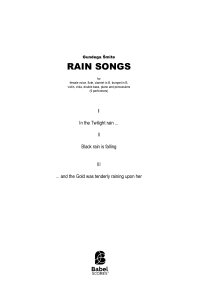 Rain Songs image