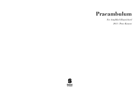 Praeambulum