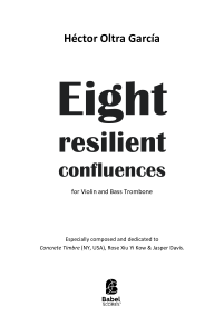 Eight resilient confluences