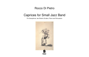 Caprices for Small Jazz Band  image
