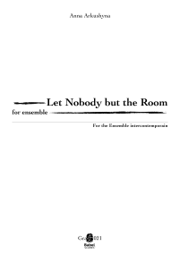 Let Nobody but the Room