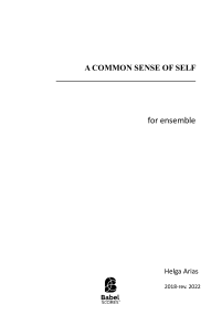 A Common Sense of Self