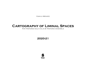 Cartography of Liminal Spaces