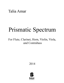 Prismatic Spectrum image