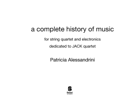 a complete history of music