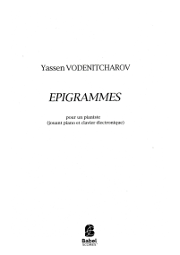 EPIGRAMMES image