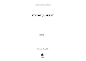String quartet image
