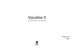 Vocalise II