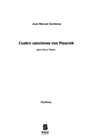 Cuatro canciones con Pizarnik image