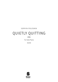 Quietly Quitting