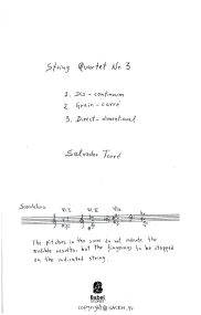 String Quartet No.3 image