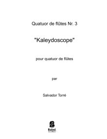 Flute Quartet Nr.3-Kaleydoscope