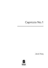 Capriccio No.1