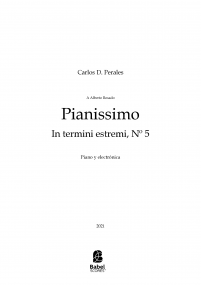 Pianissimo / In termini estremi, Nº 5