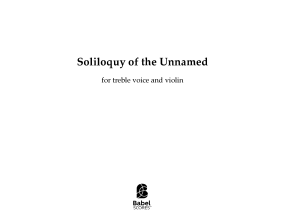 Soliloquy of the Unnamed image