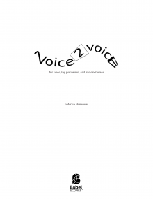 Voice2Voice